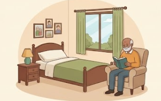 Private resident room