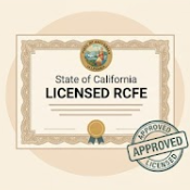 California RCFE licensing icon